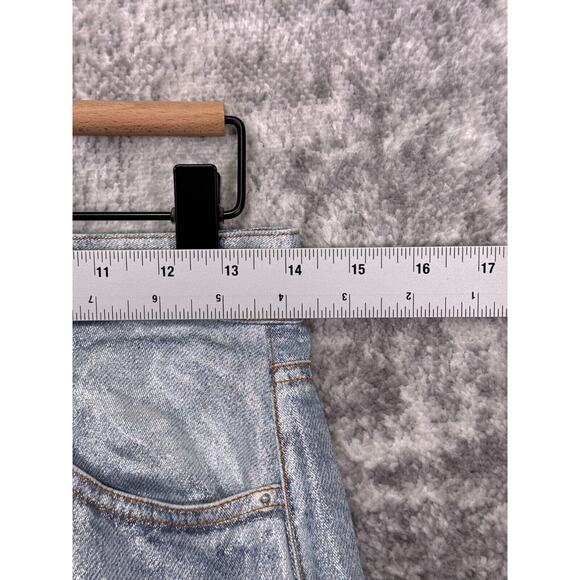 Rag & Bone Pants 25 Womens Alex Liquid Miramar Luna Silver Shine - Picture 3 of 6